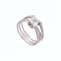 Anello MONILE Donna in Oro Diamante AN2700M